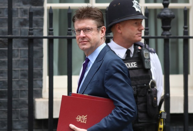 Britain's Secretary of State for Business, Energy and Industrial Strategy Greg Clark arrives in Downing Street for this morning's cabinet meeting in Westminster, London