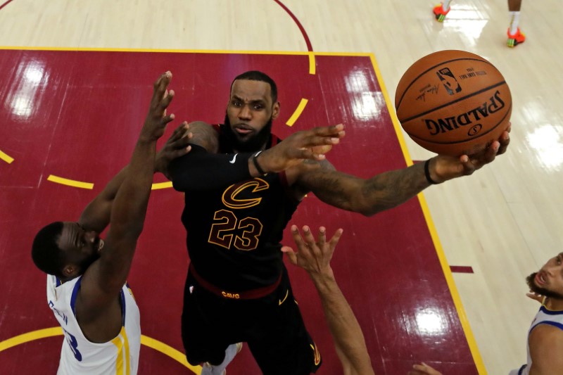 FILE PHOTO: NBA: Finals-Golden State Warriors at Cleveland Cavaliers