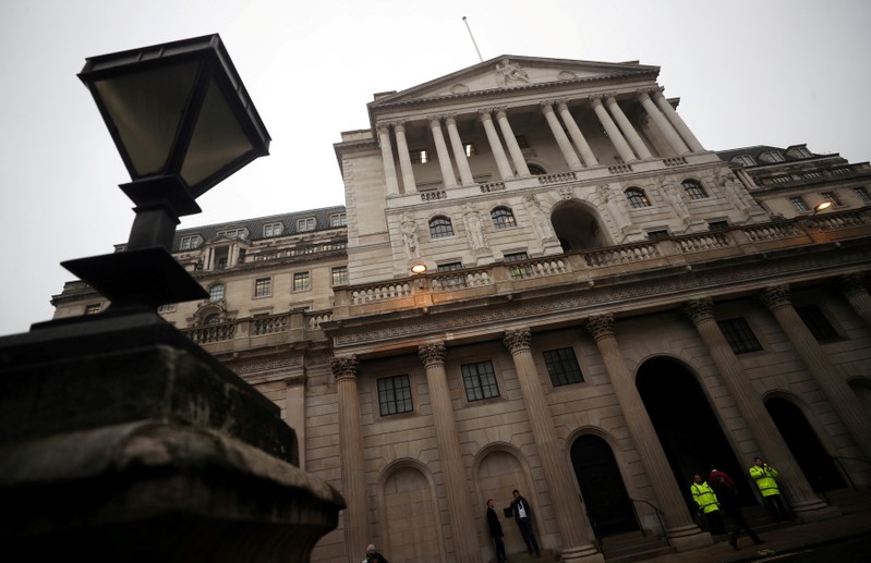 FILE PHOTO: The Bank of England is seen in London