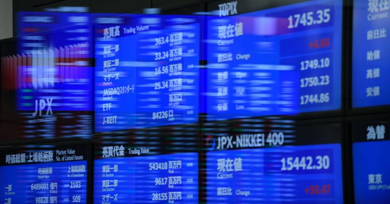 Asian stocks narrowly mixed after Wall Street shrugs off recent trade uncertainty