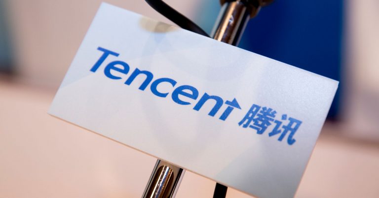 China blocks a super-popular video game, and Tencent shares drop
