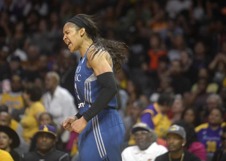 WNBA: Finals-Minnesota Lynx at Los Angeles Sparks