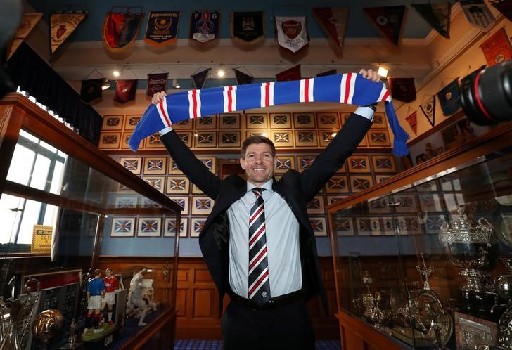 Rangers - Steven Gerrard Press Conference
