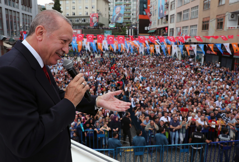Turkey’s president: US waging “economic war” against Turkey