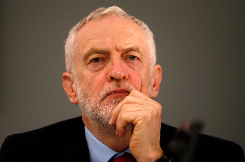 FILE PHOTO: The leader of Britain's Labour Party Jeremy Corbyn attends a housing policy event in London