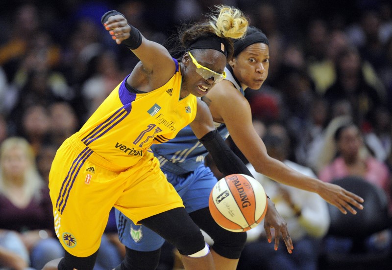 FILE PHOTO: WNBA: Finals-Minnesota Lynx at Los Angeles Sparks