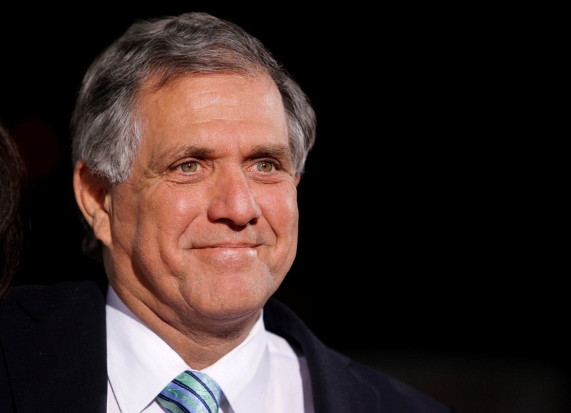 FILE PHOTO: CBS chief executive officer Les Moonves arrives at the premiere of CBS Film's 