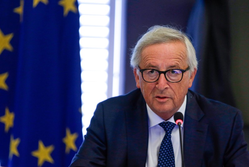 FILE PHOTO: European Commission President Jean-Claude Juncker chairs the Annual Seminar of the European Commission College in Genval