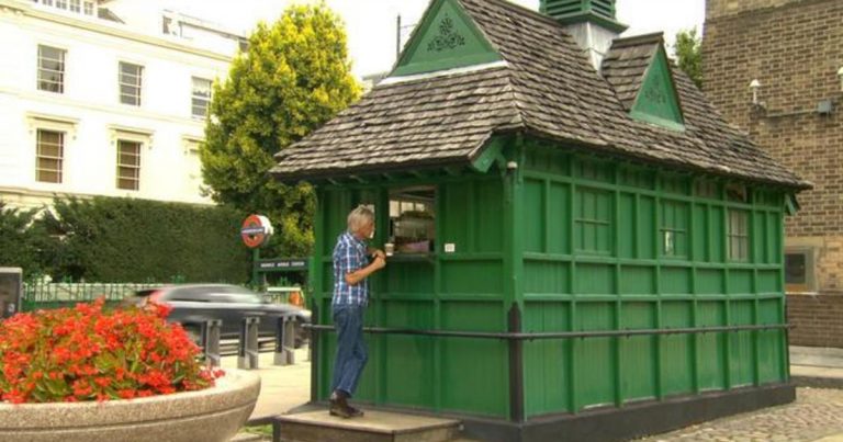 Inside the tiny green huts that shelter London’s cab drivers