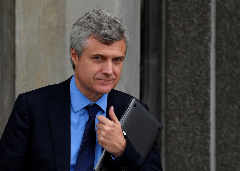 FILE PHOTO: Mark Read, Co-Chief Operating Officer of advertising agency WPP leaves following their AGM in London, Britain