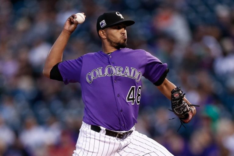 Rockies’ Marquez strikes out eight to open game