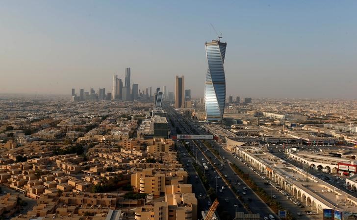 Buildings are seen in Riyadh