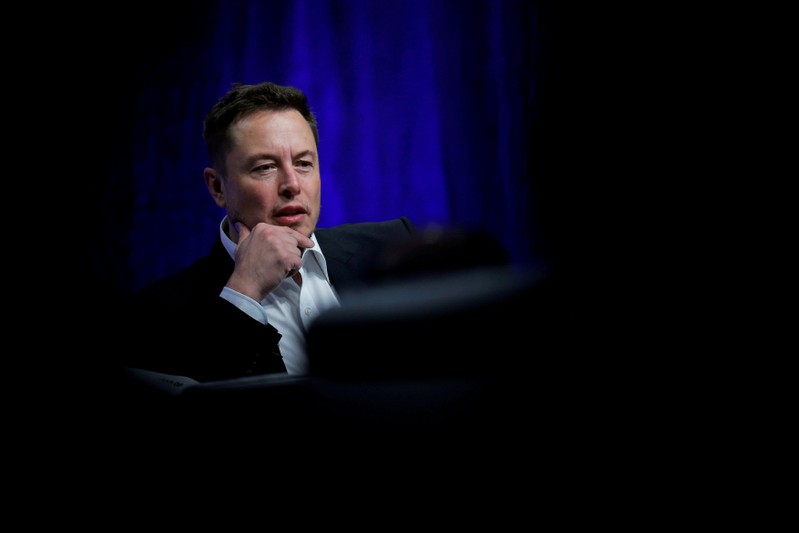 FILE PHOTO: Tesla Motors CEO Musk speaks during the National Governors Association Summer Meeting in Providence
