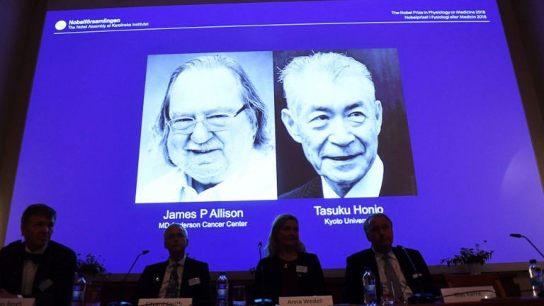 American, Japanese win Nobel for cancer research