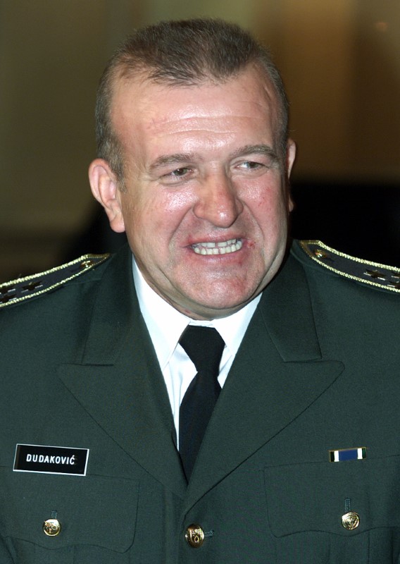 FILE PHOTO: NEW COMMANDER OF BOSNIAN FEDERATION ARMY ATIF DUDAKOVIC.