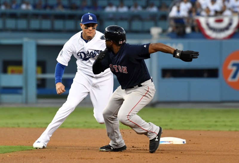 MLB: World Series-Boston Red Sox at Los Angeles Dodgers