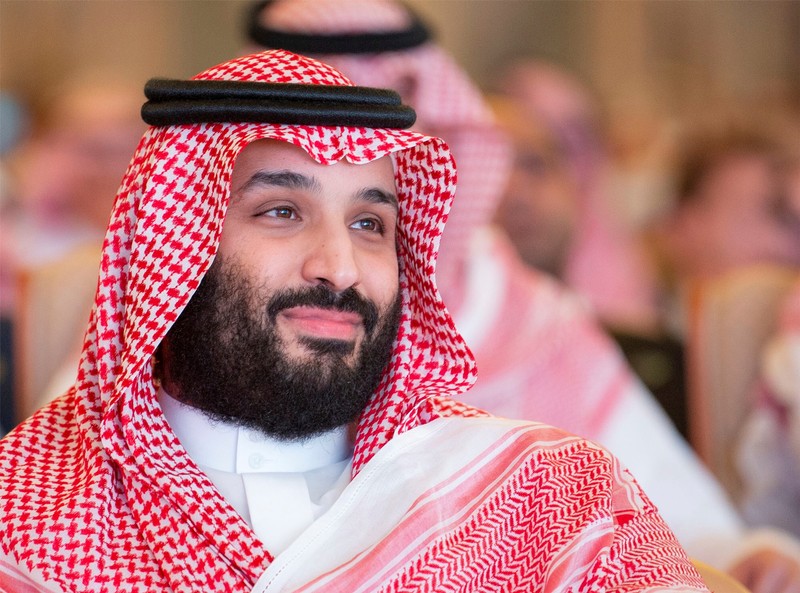 Saudi Crown Prince Mohammed bin Salman attends the investment conference in Riyadh