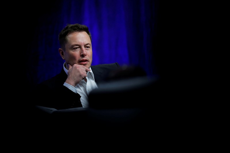 FILE PHOTO: Tesla Motors CEO Elon Musk speaks during the National Governors Association Summer Meeting in Providence