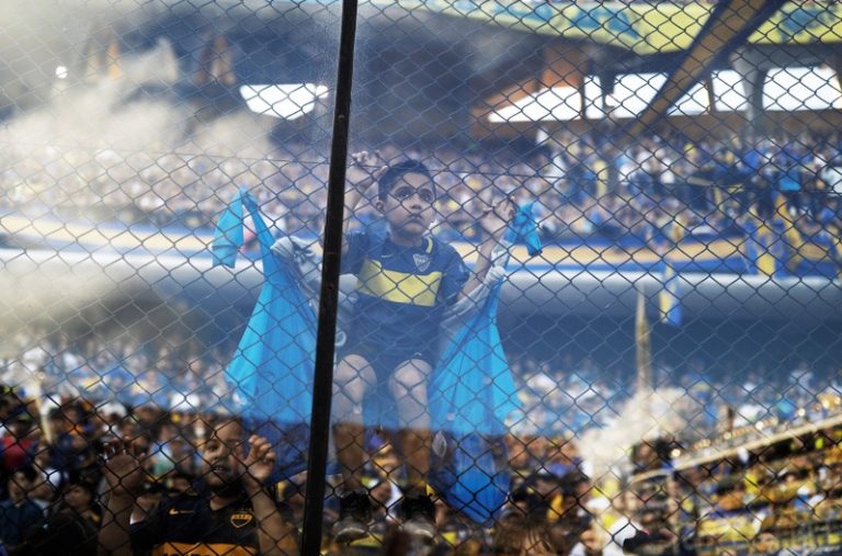 At Boca-River Superclasico, fans take center stage