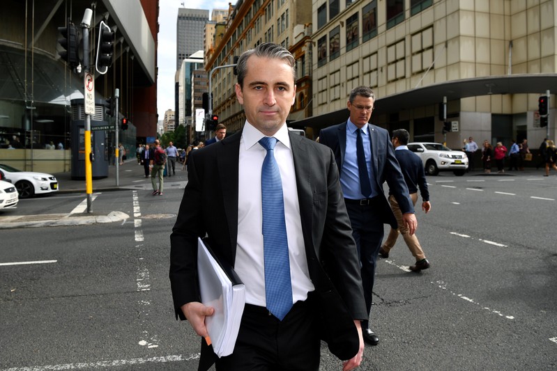 Commonwealth Bank CEO Matt Comyn arrives at the Royal Commission into Misconduct in the Banking, Superannuation and Financial Services Industry in Sydney