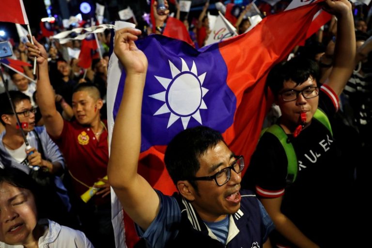 China lauds voters after defeat of Taiwan’s ruling party