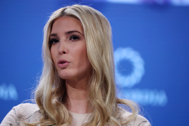 FILE PHOTO: White House Senior Advisor Ivanka Trump speaks at the Concordia Summit in Manhattan, New York