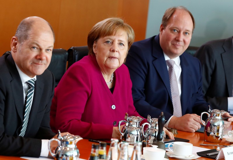 FILE PHOTO - Weekly cabinet meeting in Berlin