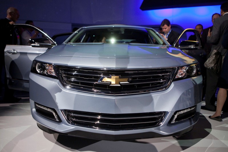 FILE PHOTO: The 2014 Chevrolet Impala is unveiled during the 2012 New York International Auto Show in New York