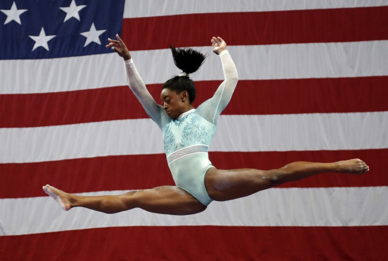 FILE PHOTO: Gymnastics: 2018 U.S. Gymnastics Championships