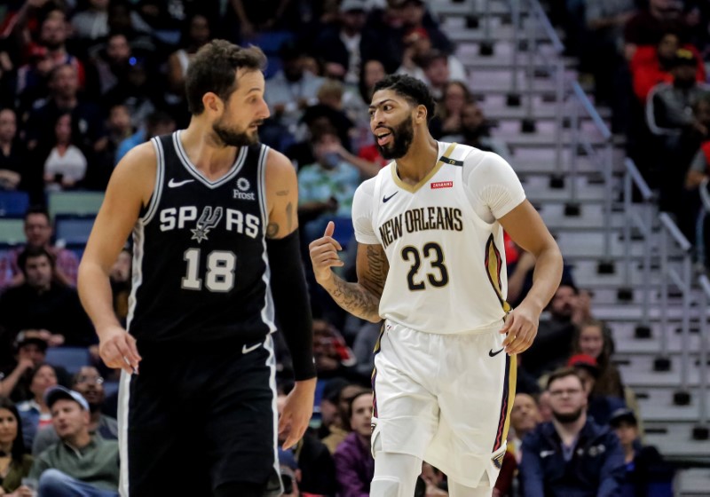 NBA: San Antonio Spurs at New Orleans Pelicans