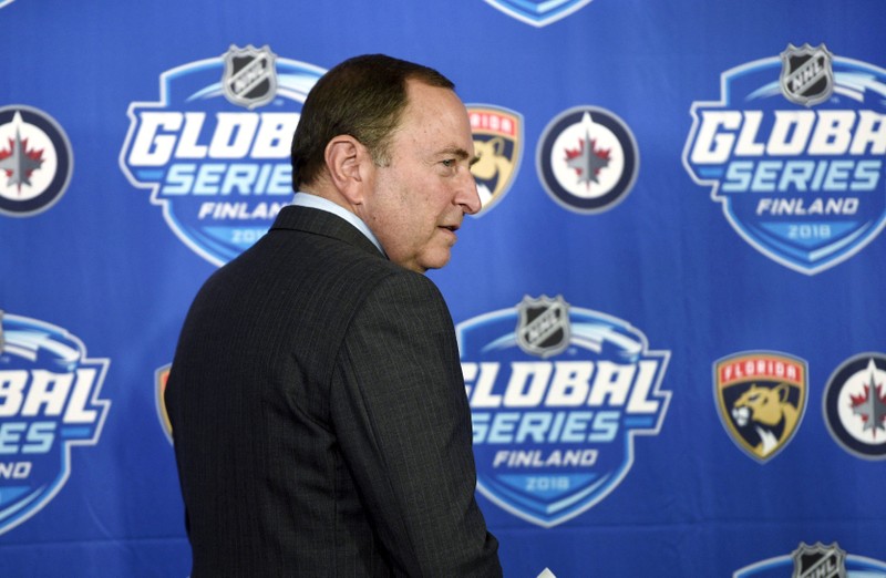 FILE PHOTO: Ice Hockey - NHL Global Series - Florida Panthers v Winnipeg Jets