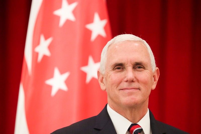 U.S. Vice President Pence in Singapore