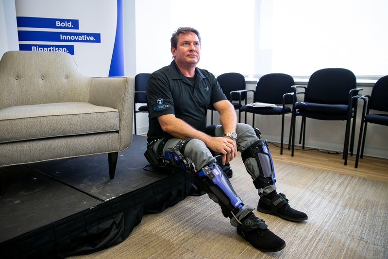 Exoskeleton Demonstration by Lockheed Martin