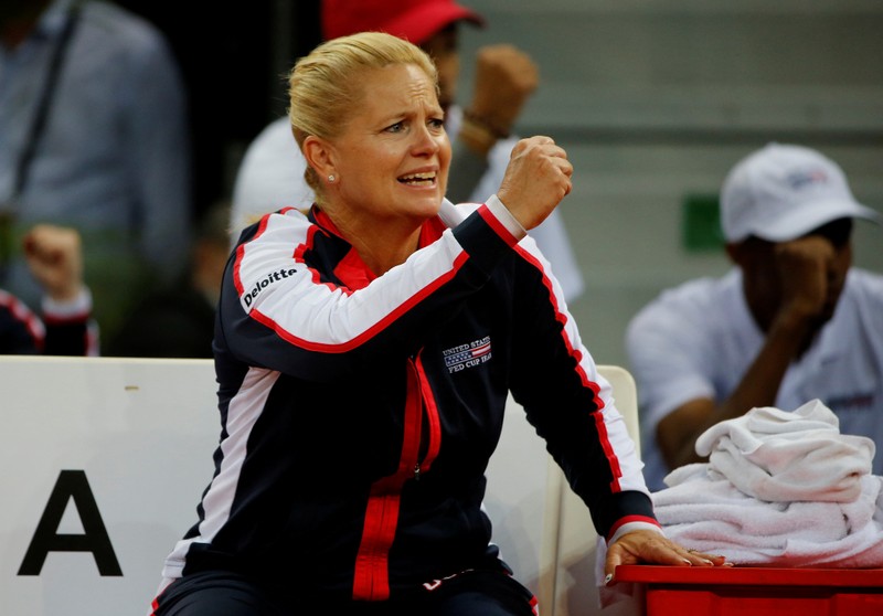 FILE PHOTO: Fed Cup - World Group Semi Final - France vs United States