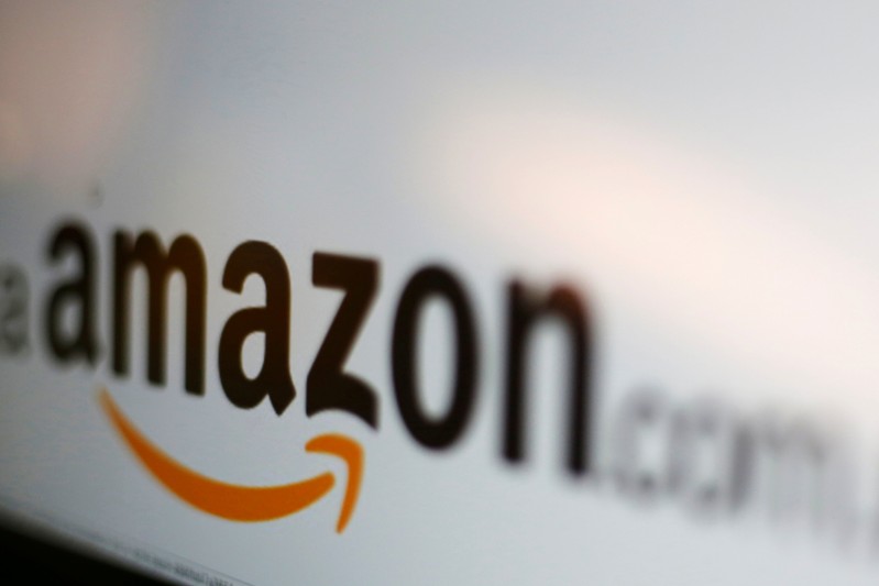 FILE PHOTO - The Amazon logo is pictured in this illustration photo