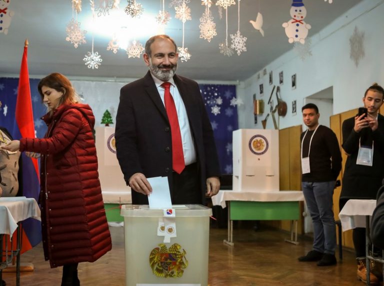 Armenian acting PM’s bloc leads parliamentary vote: election commission