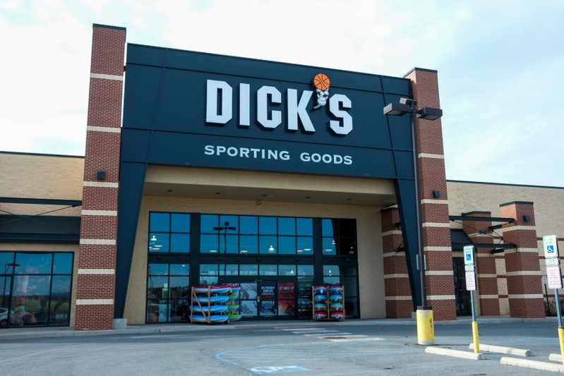 General View of Dick's Sporting Goods store in Stroudsburg, Pennsylvania
