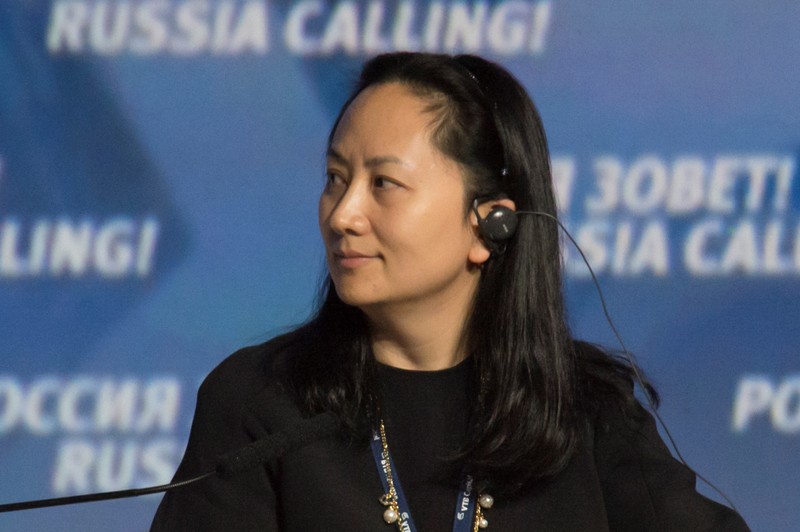 FILE PHOTO: Huawei's Executive Board Director Meng Wanzhou attends the VTB Capital Investment Forum 