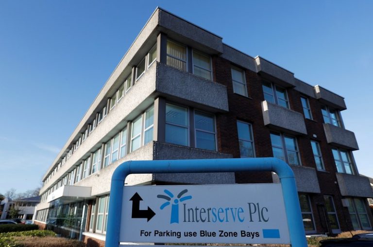 Interserve shares sink as it battles to avoid Carillion’s fate