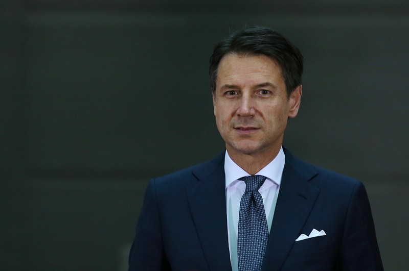 FILE PHOTO: Italian Prime Minister Conte is seen during arrivals ahead of the G20 leaders summit in Buenos Aires