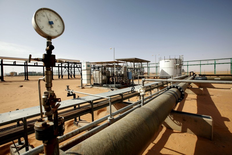 FILE PHOTO: A general view of the El Sharara oilfield, Libya