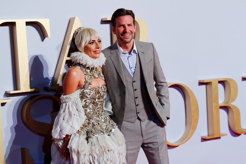FILE PHOTO: Lady Gaga and director Bradley Cooper attend the UK premiere of 