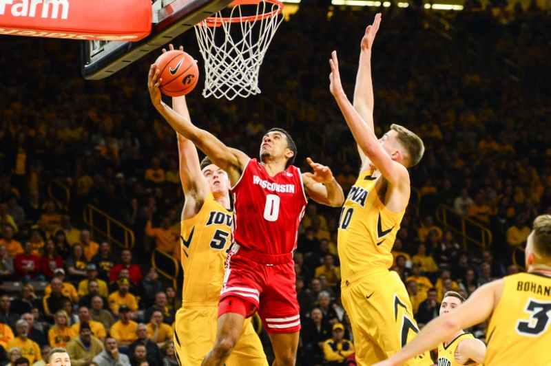 NCAA Basketball: Wisconsin at Iowa