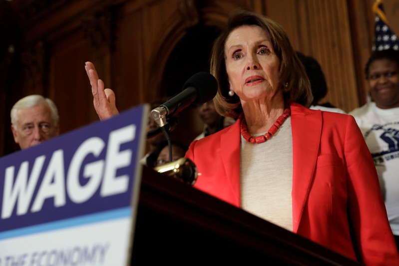 House Speaker Nancy Pelosi (D-CA) speaks during a news conference on 