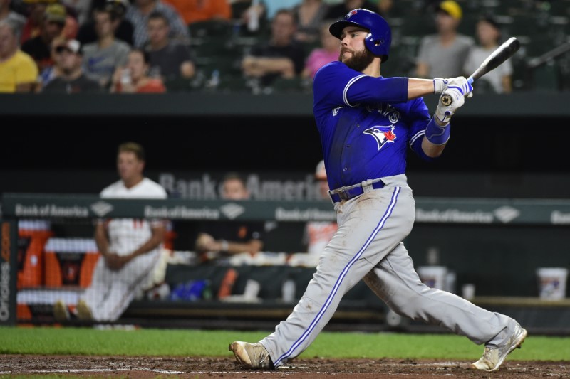 FILE PHOTO: MLB: Toronto Blue Jays at Baltimore Orioles