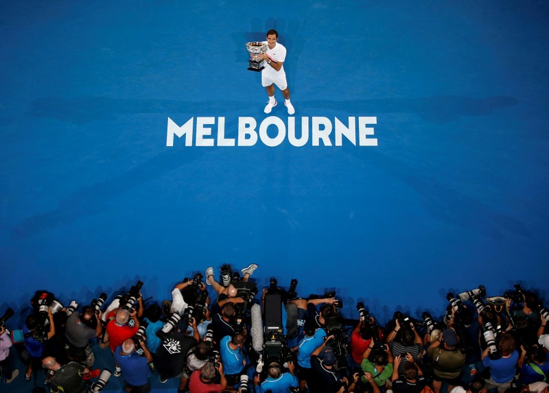 FILE PHOTO: Tennis - Australian Open - Men's singles final - Rod Laver Arena, Melbourne, Australia