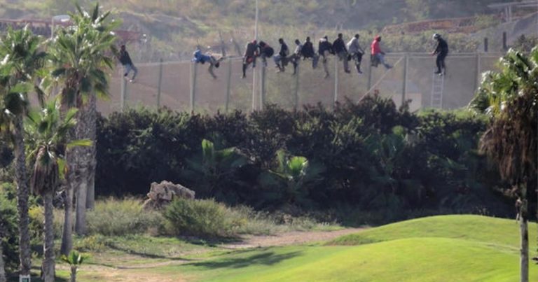 How a border wall works in Melilla, Spain, a gateway between Europe and Africa