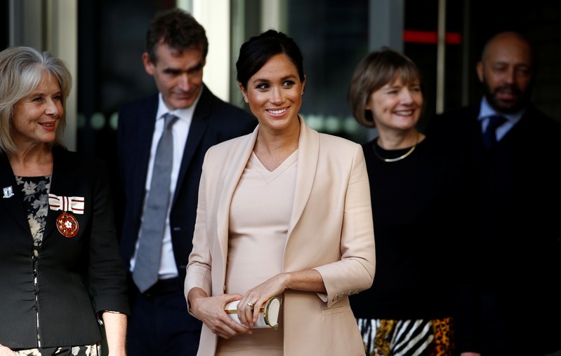 Meghan, Duchess of Sussex visits the National Theatre
