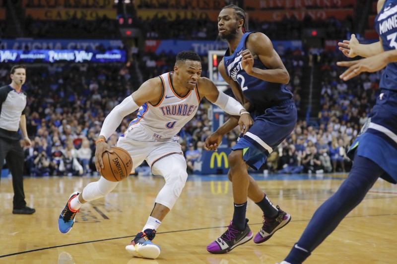 NBA: Minnesota Timberwolves at Oklahoma City Thunder