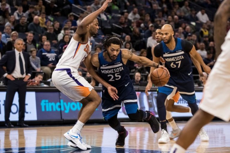 NBA roundup: Wolves’ Rose beats buzzer to bury Suns